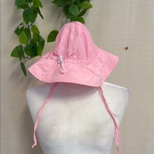 Ruffle Butts Pink kids Bonnet Hat